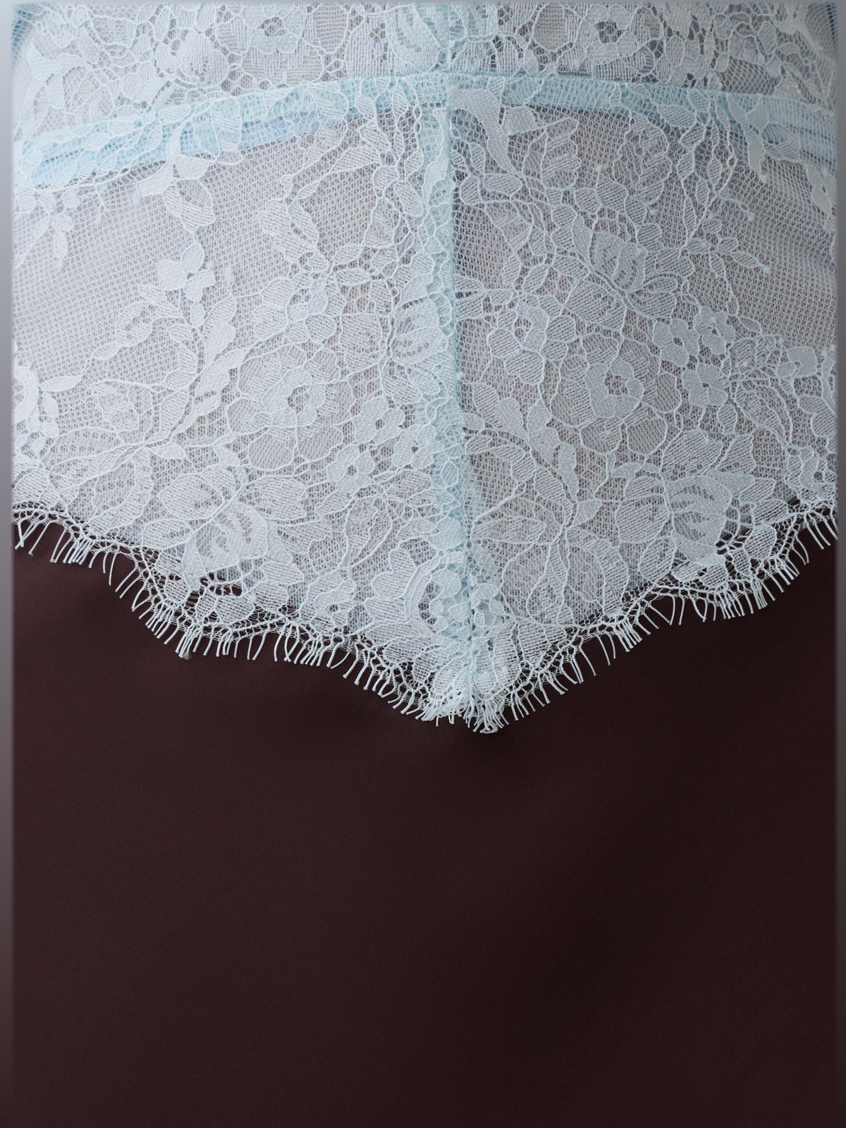 Chocolate formal dress with maxi formal style