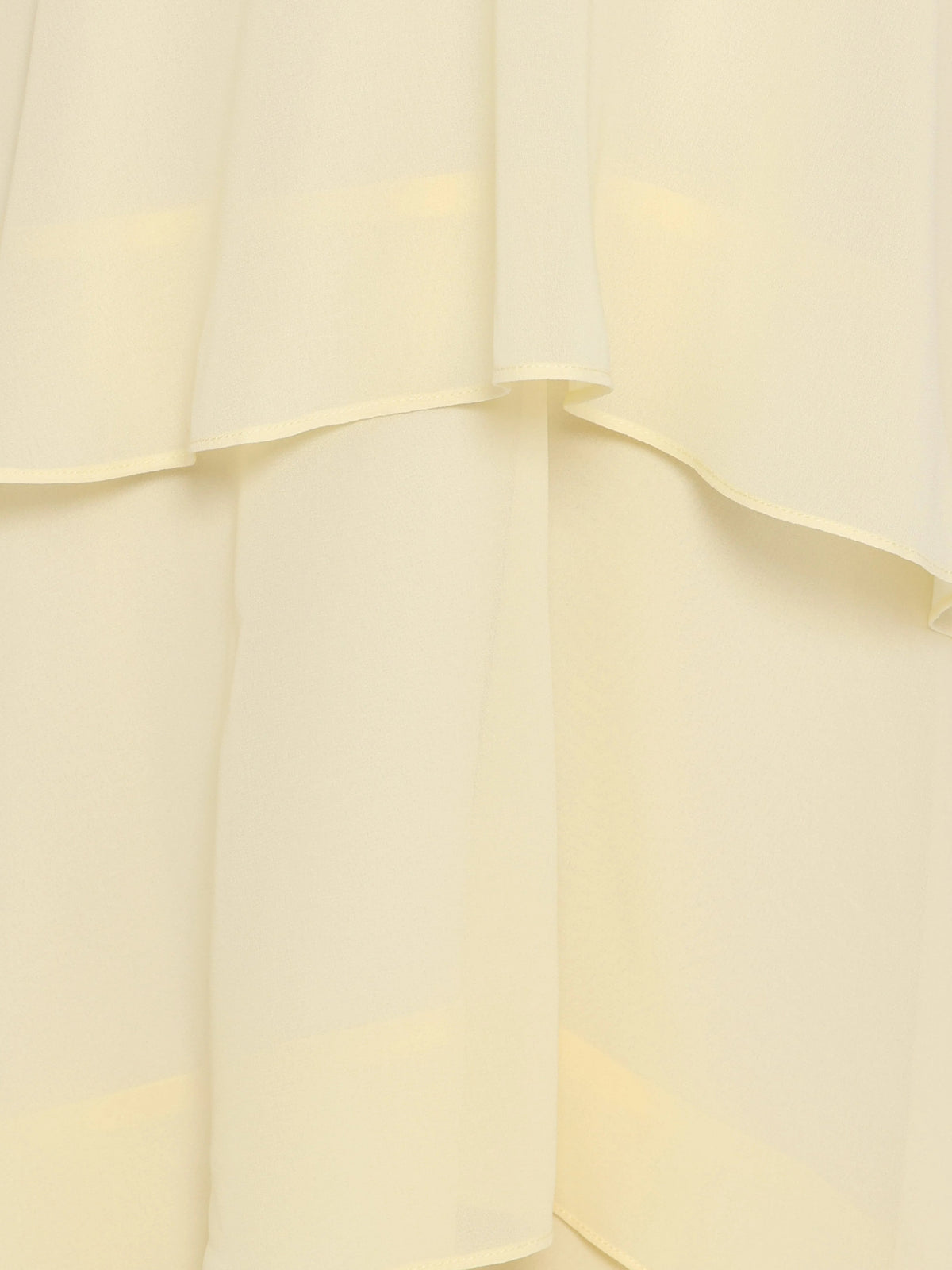 Yellow formal dress with maxi formal style