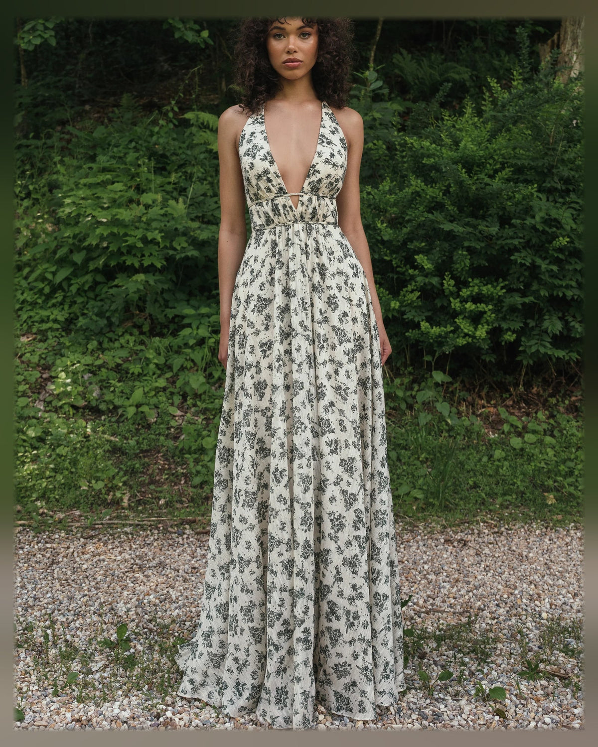 a-line maxi formal dress - image 6