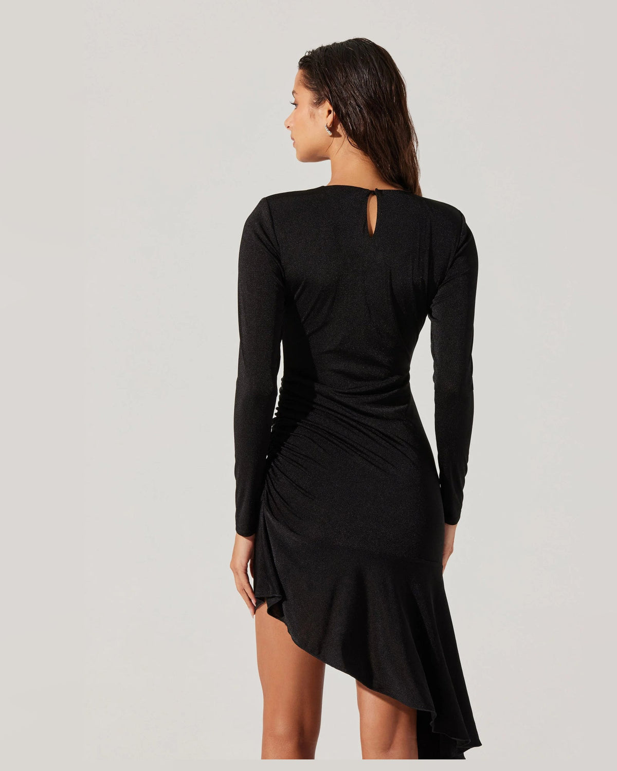 spaghetti strap a-line maxi homecoming dress - image 6