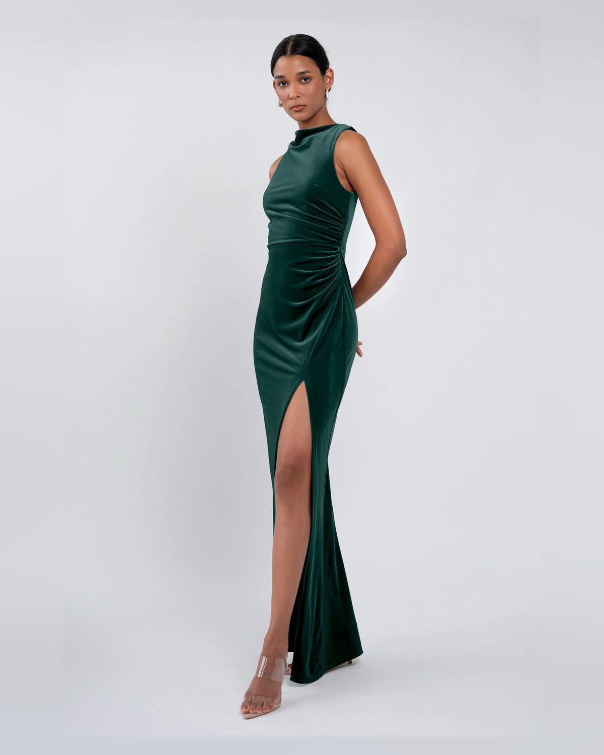 a-line maxi formal dress - image 7