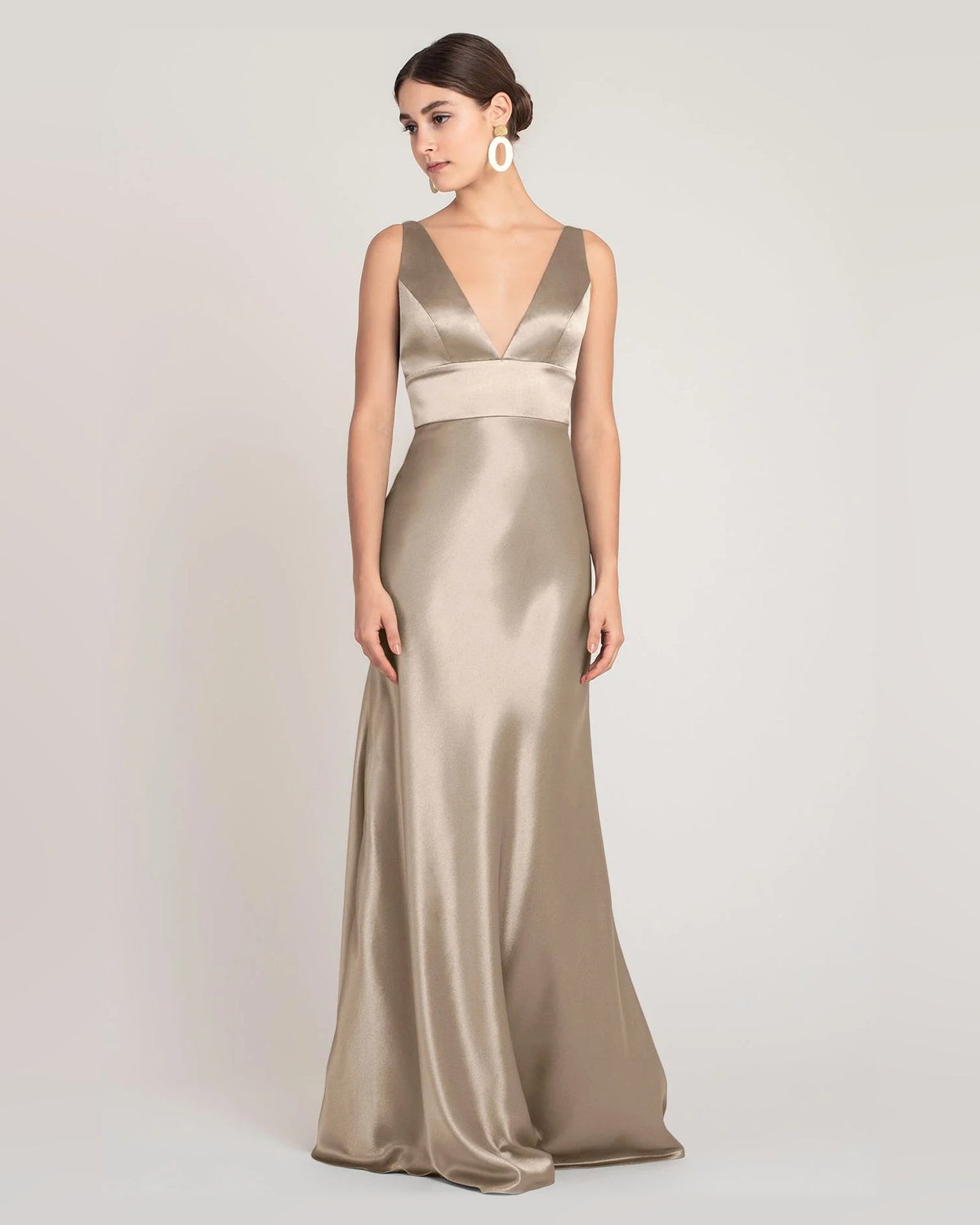 v neck a-line floor-length formal dress - image 7