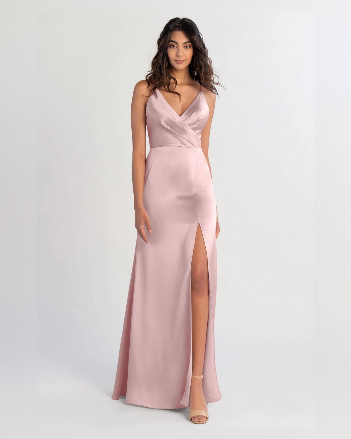 v neck a-line floor-length formal dress - image 7