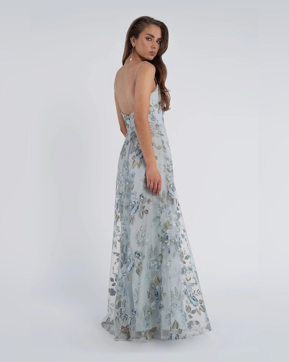 a-line maxi formal dress - image 7