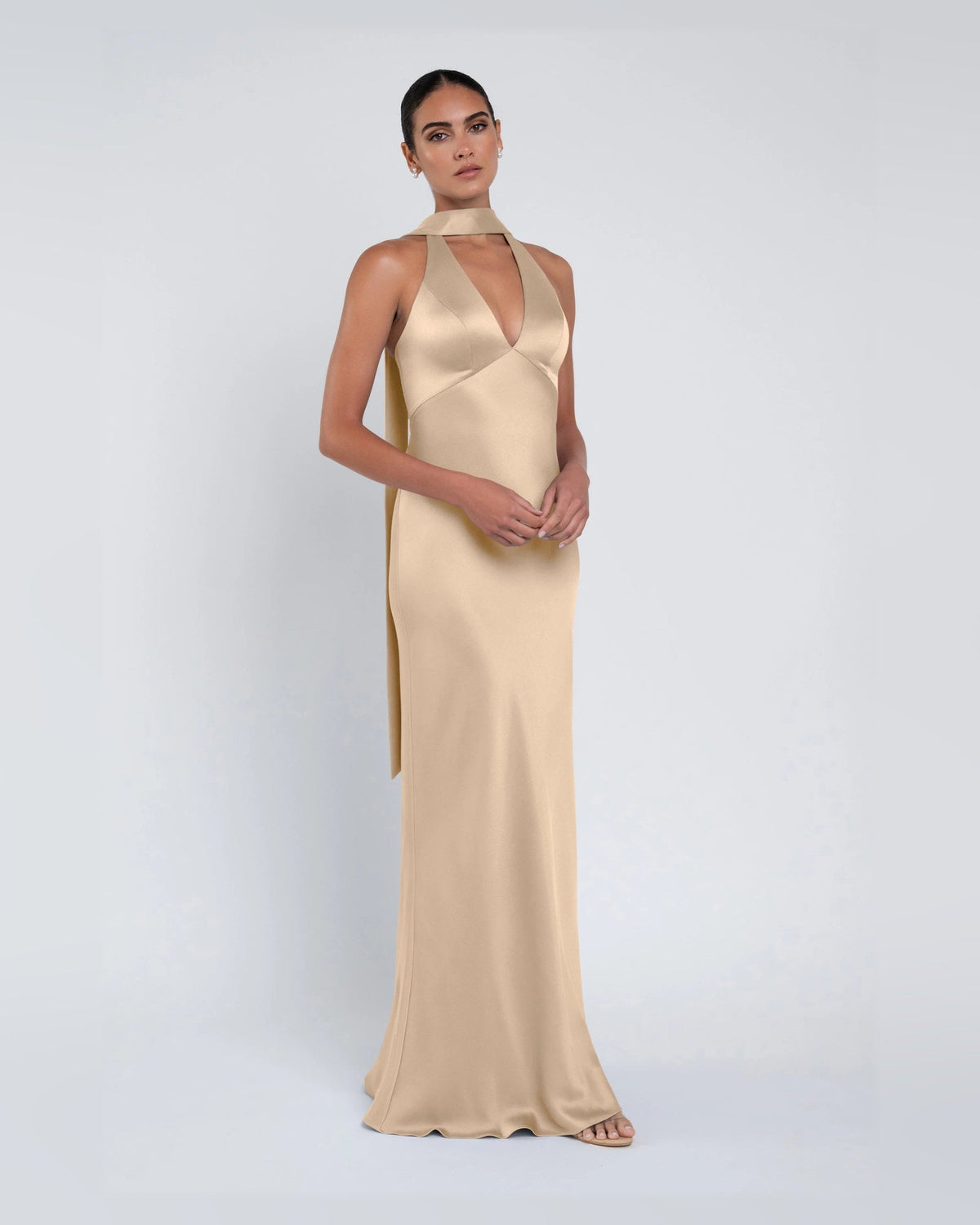 a-line maxi formal dress - image 7