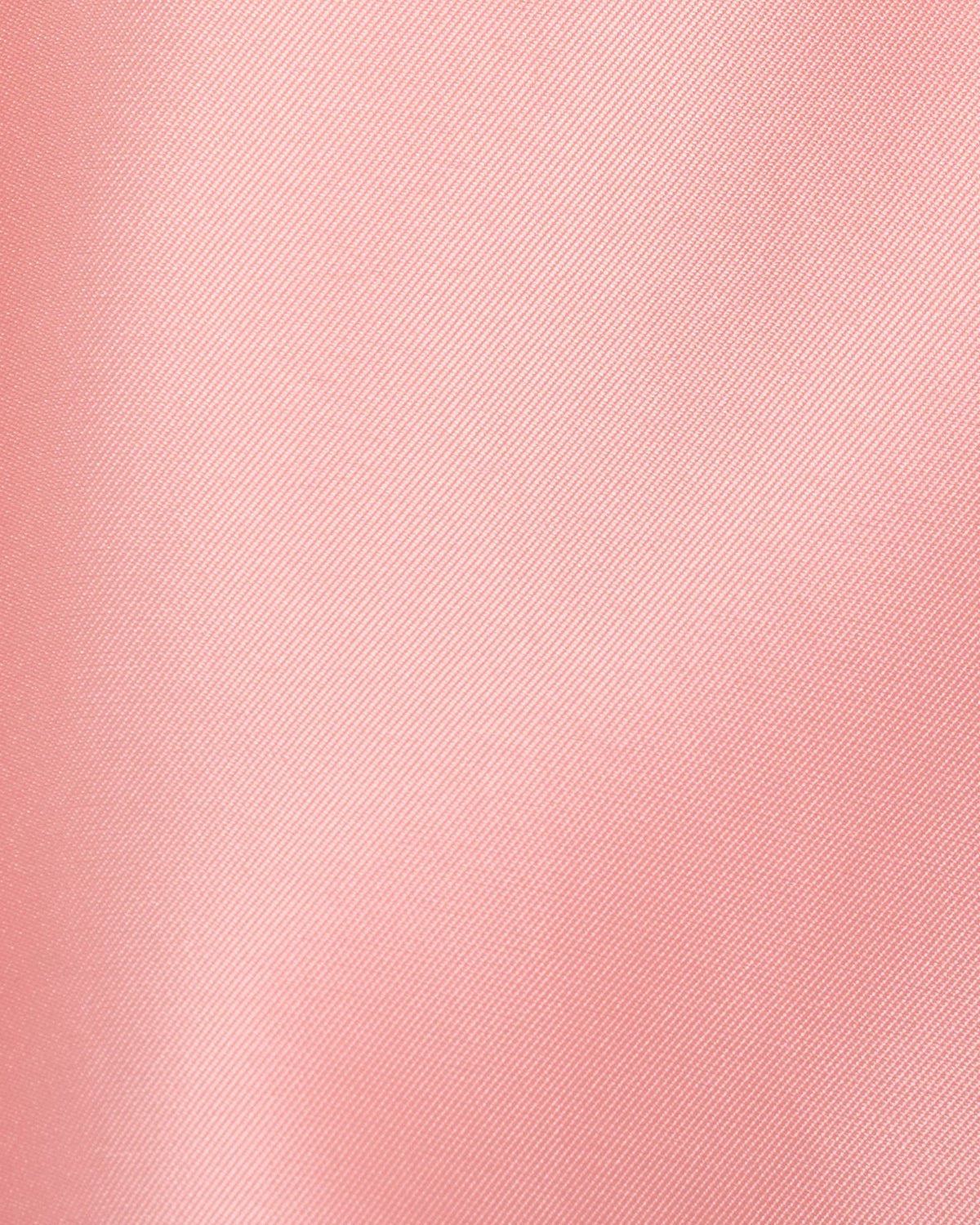 Apricot pink satin fabric with fine woven texture