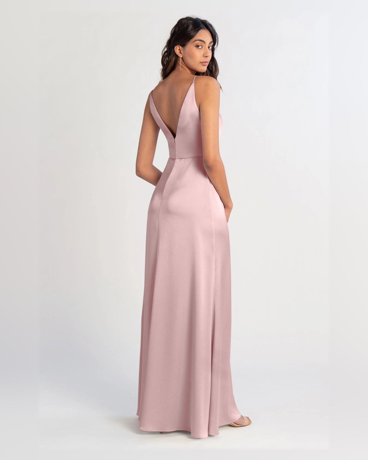 v neck a-line floor-length formal dress - image 8