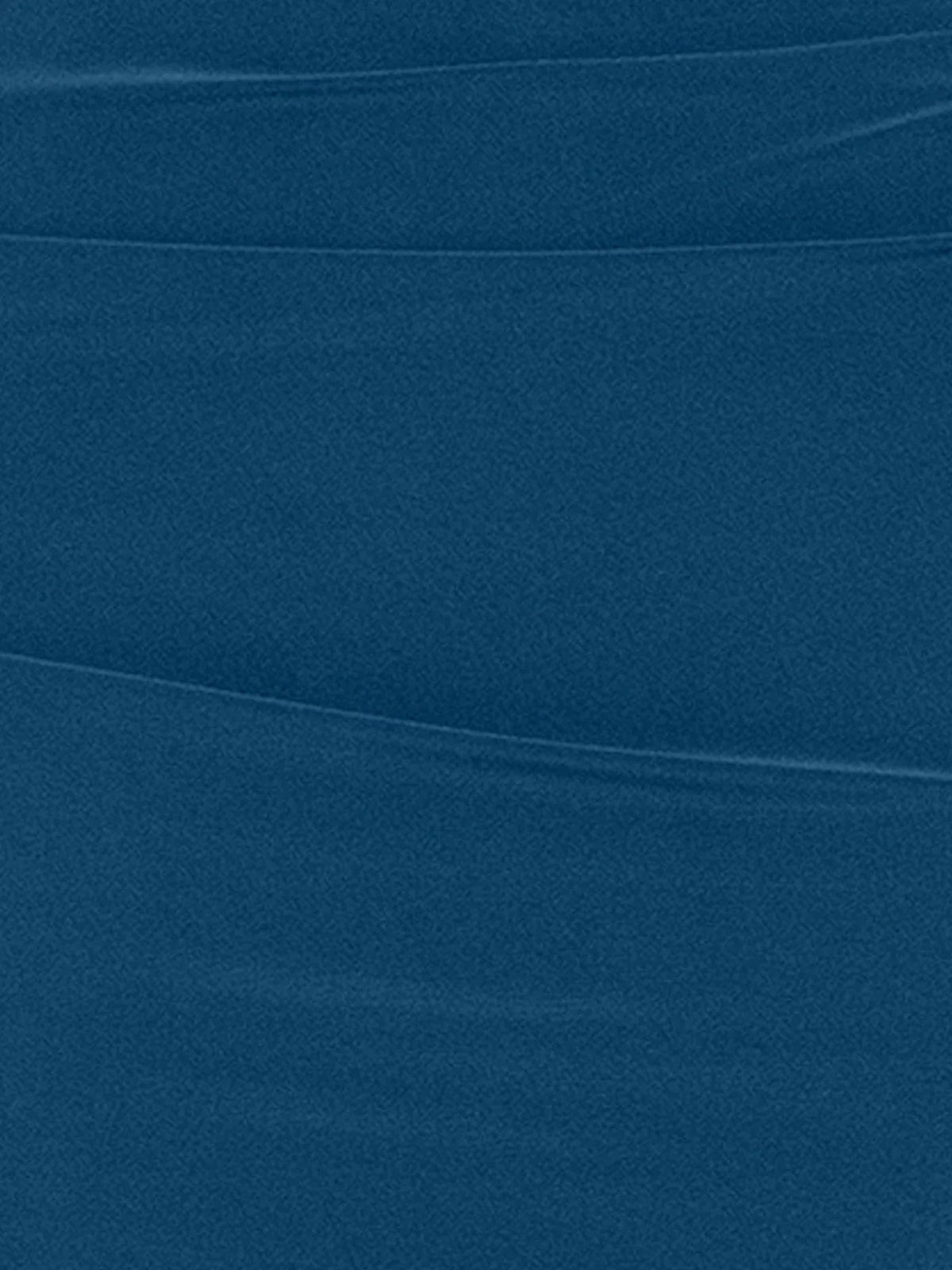 Teal draped fabric swatch with subtle texture