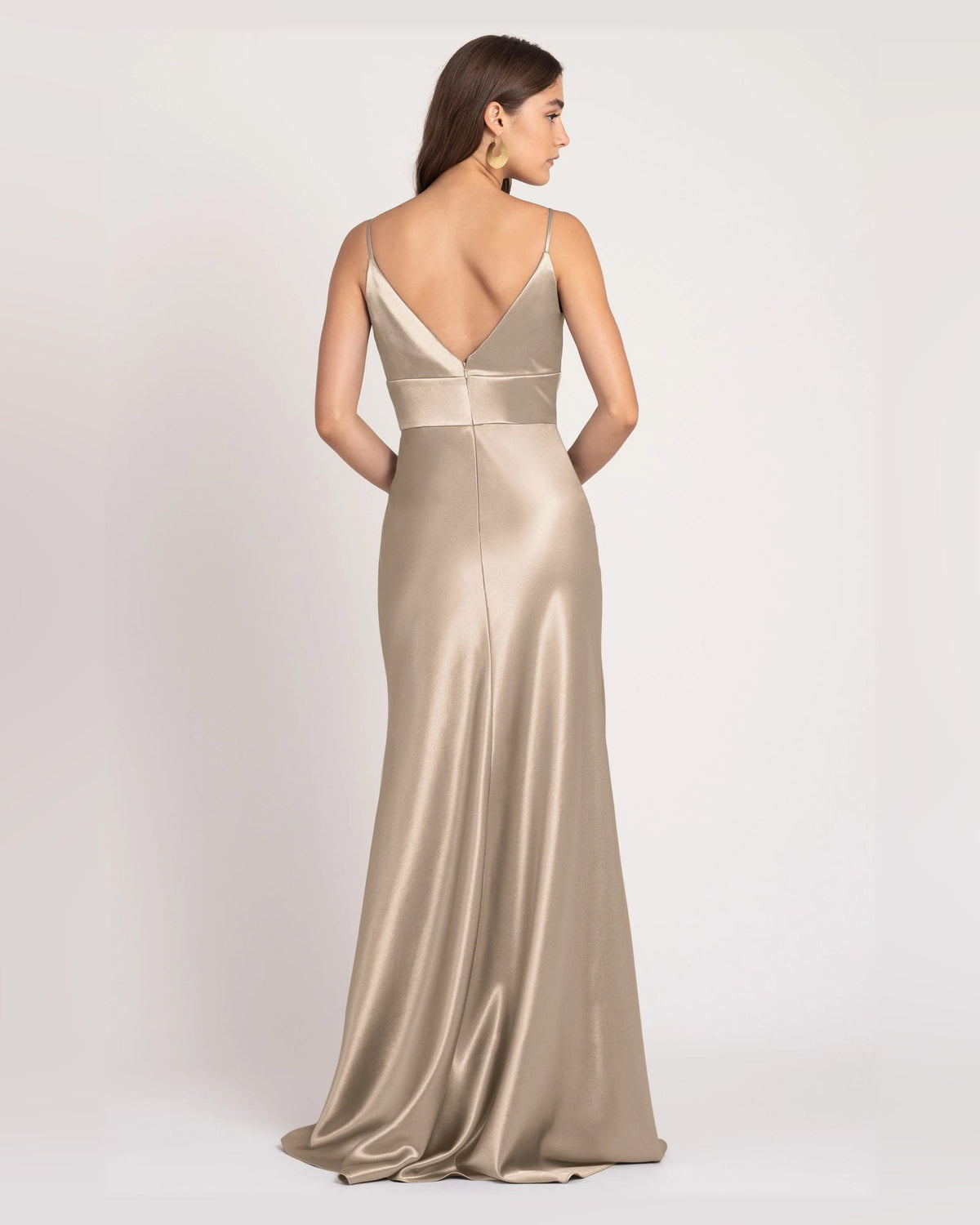 v neck a-line floor-length formal dress - image 8
