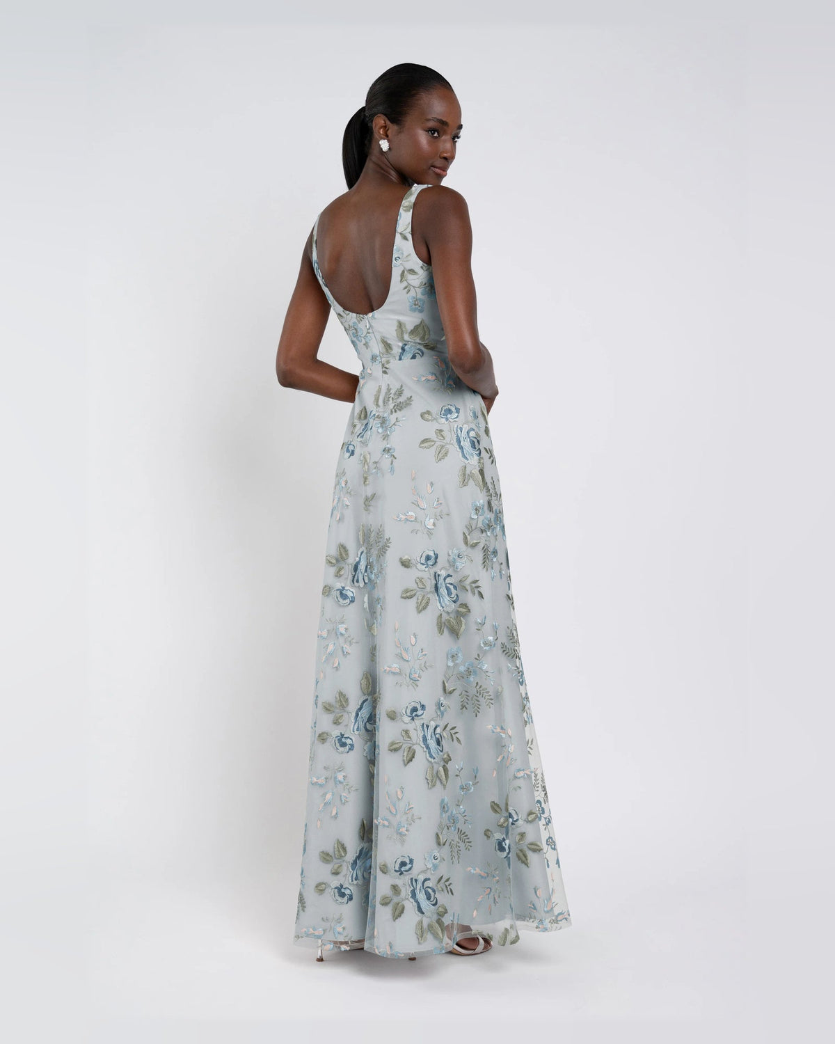 a-line maxi formal dress - image 8