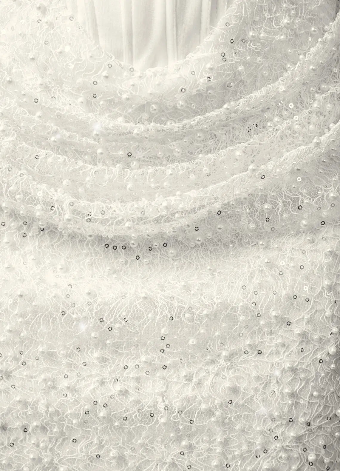 square neck corset midi formal dress with beaded skirt - image 7