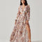 Cream Pink Floral